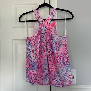 Lilly Pulitzer Rori Halter Top Size S